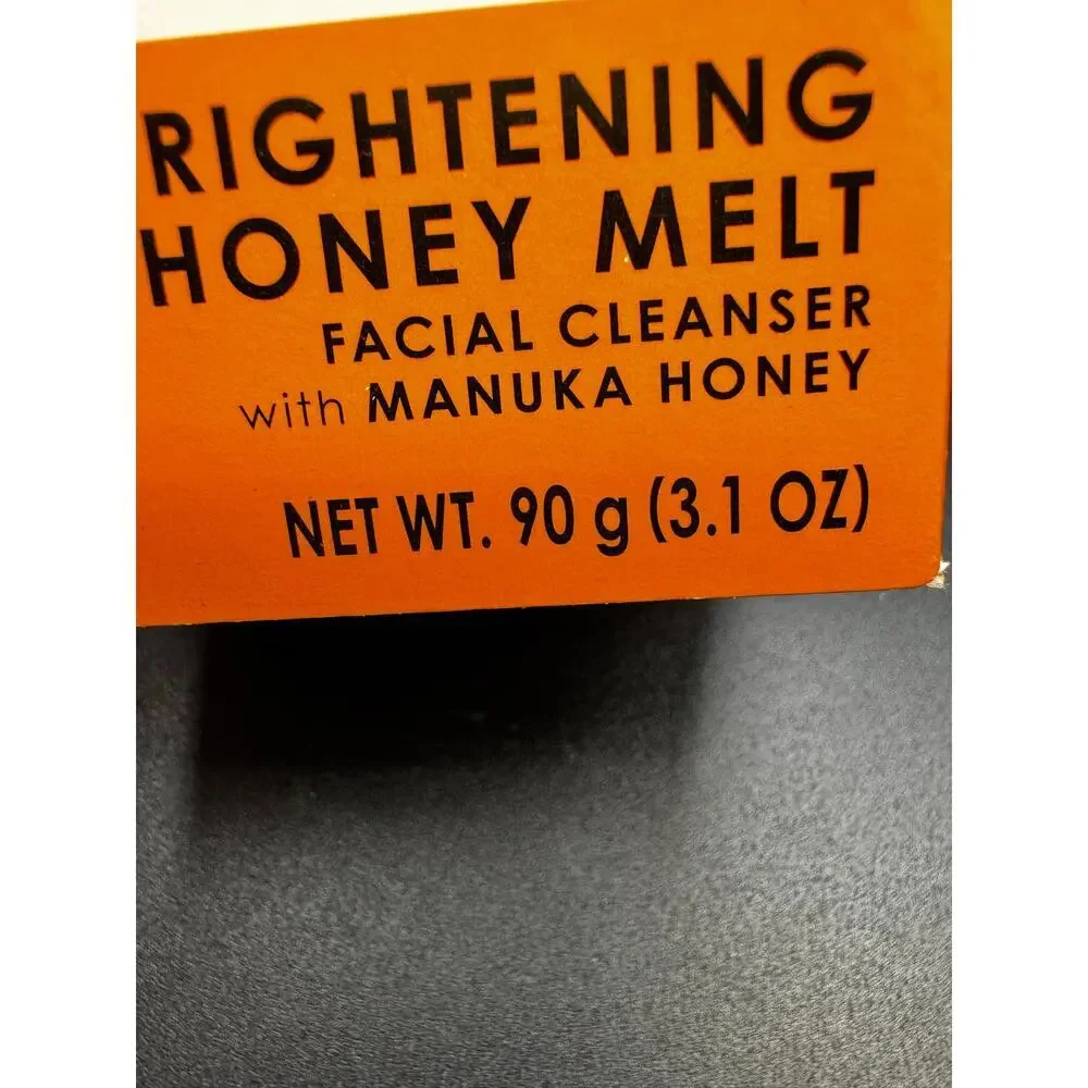 NWT Kiwi Botanicals Brightening Honey Melt Facial Cleanser 3.1oz